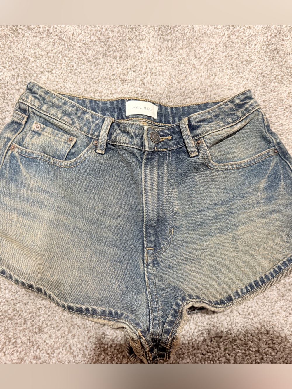 Women’s Pacsun High Rise Festival Denim Shorts Size 27